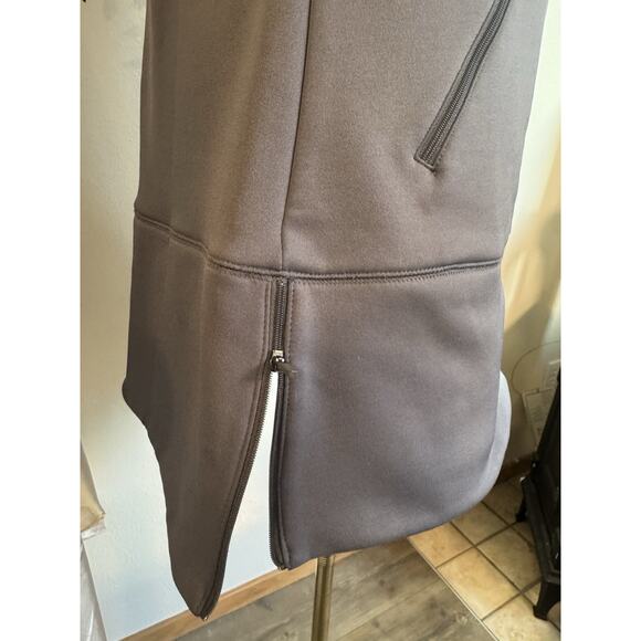 Althleta Gray Tunic Dress Sleeveless Athleisure Preppy Soft Girl - Picture 9 of 11